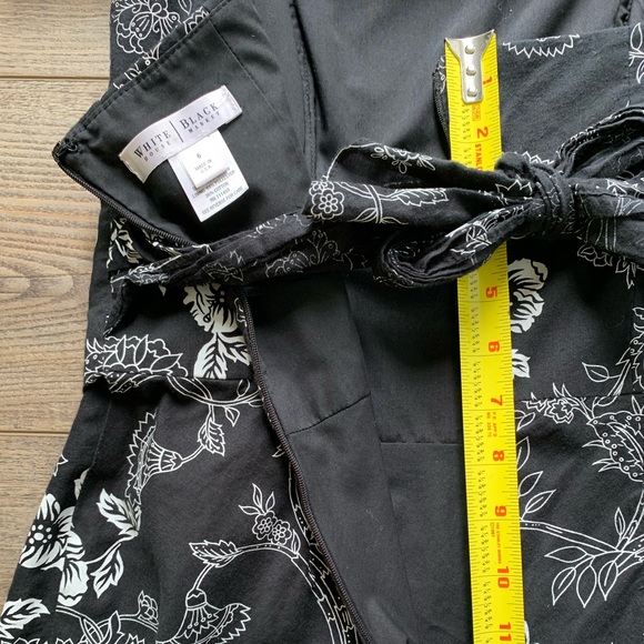 WHBM Strapless EUC Floral Boned Dress Sz 6 - Picture 5 of 5